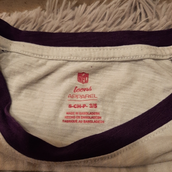 MN Vikings Shirt - Size Small (3-5 years) - Picture 2 of 6